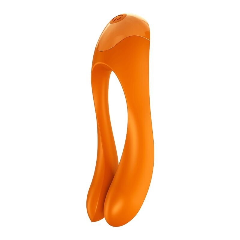 Satisfyer Vibrateur Doigts Candy Cane Orange (vue 6)