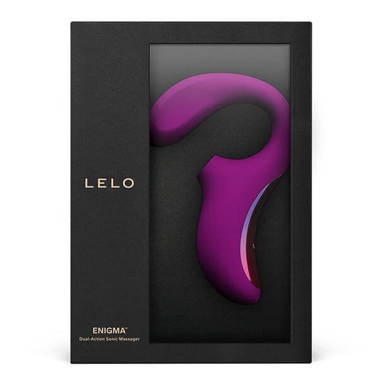 Lelo Enigma Double Aspiration Stimulation Masseur Rose Profonde (vue 2)