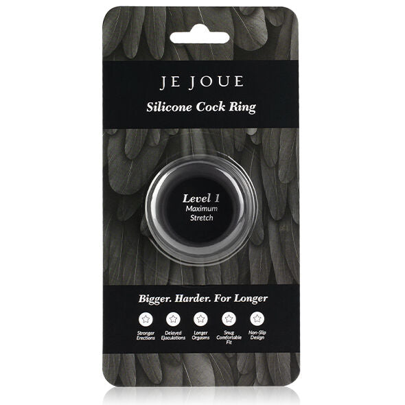 Je Joue Anneau Pénial en Silicone Extension Maximale Noir (vue 6)
