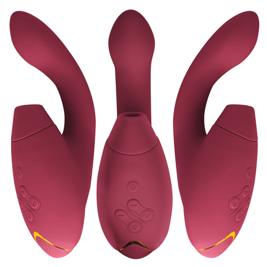 Womanizer Duo 2 Stimulateur Bordeaux (vue 2)