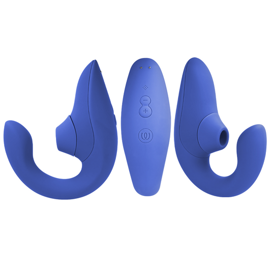 Womanizer Vibrateur Stimulateur Bleu Vibrant Bleu (vue 2)