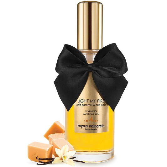 Bijoux Indiscrets Huile de Massage Effet Chaleur Arôme Caramel (vue 2)