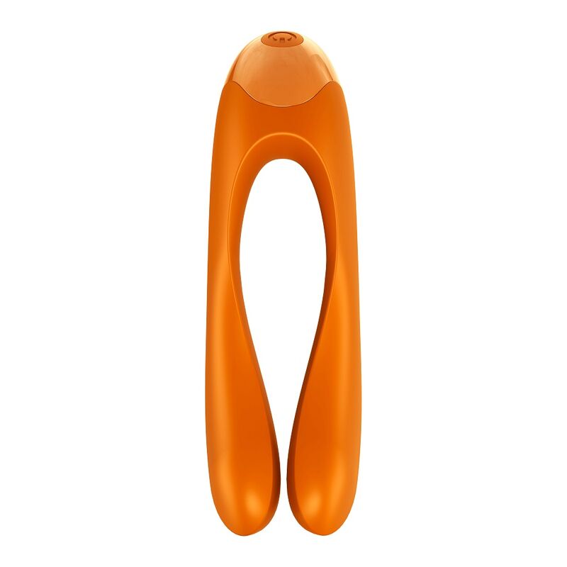 Satisfyer Vibrateur Doigts Candy Cane Orange (vue 5)