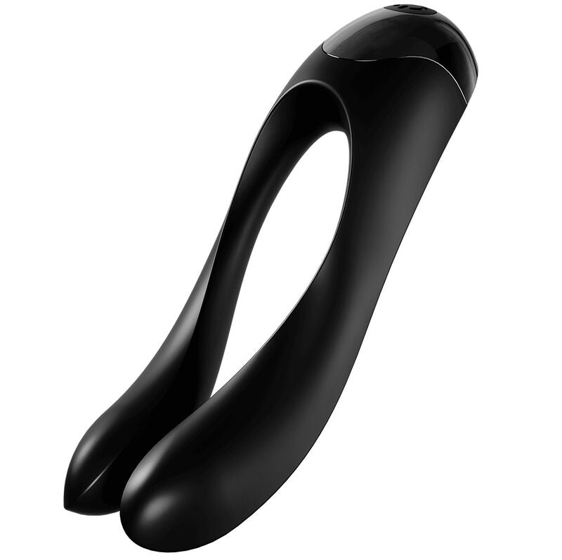 Satisfyer Vibrateur Doigts Candy Cane Noir