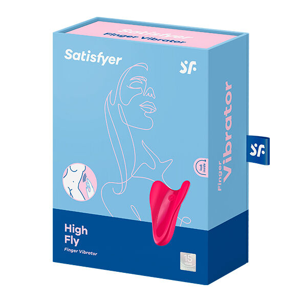 Satisfyer High Fly Fuchsia — le plaisir au bout des doigts (vue 4)