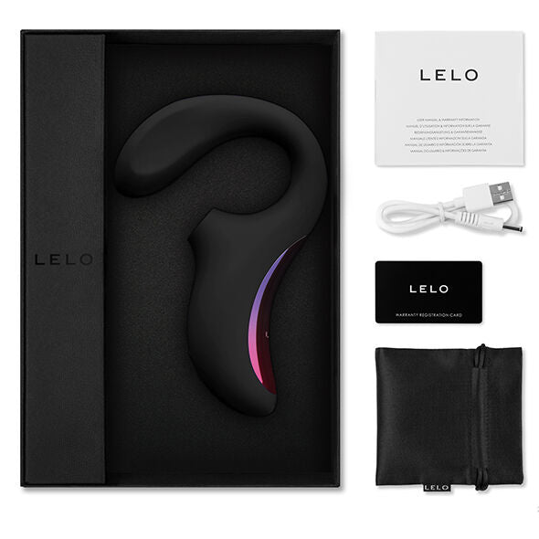 Lelo Masseur de Stimulation Double Aspiration Enigma Noir (vue 12)