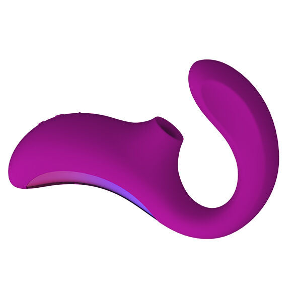 Lelo Enigma Double Aspiration Stimulation Masseur Rose Profonde (vue 6)