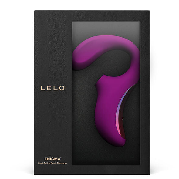 Lelo Enigma Double Aspiration Stimulation Masseur Rose Profonde (vue 2)