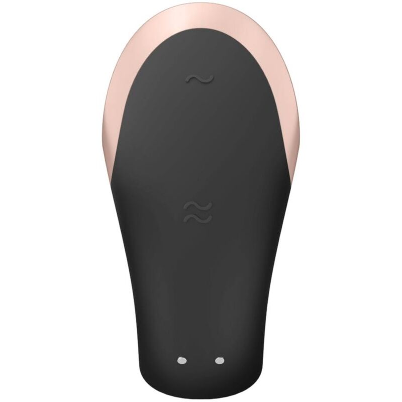 Satisfyer Vibrateur Double Love Luxury Partner Noir (vue 3)