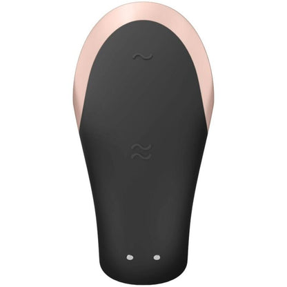 Satisfyer Vibrateur Double Love Luxury Partner Noir (vue 3)
