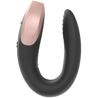 Satisfyer Vibrateur Double Love Luxury Partner Noir (vue 2)