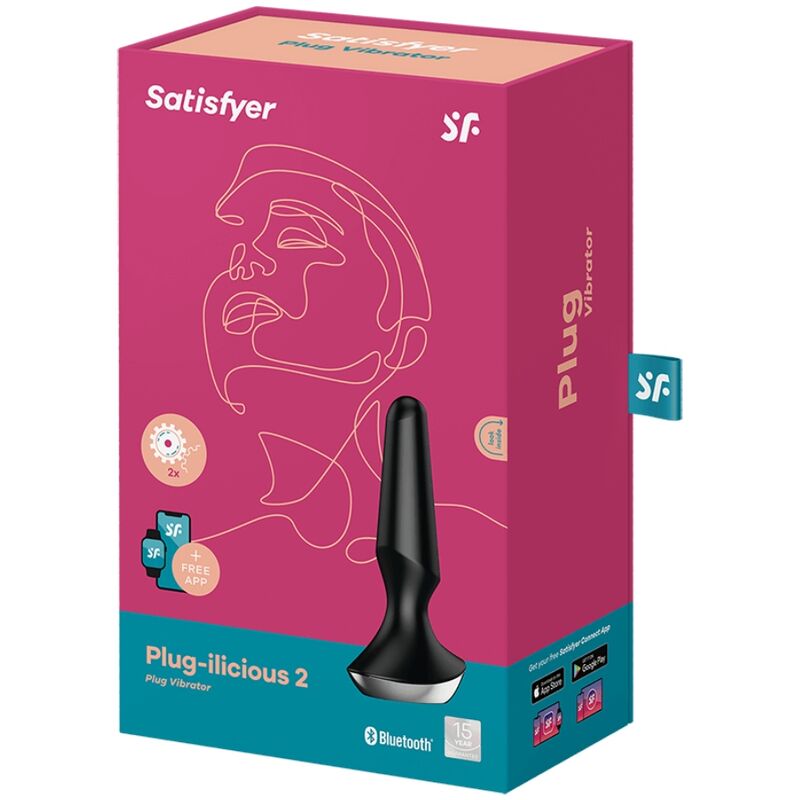 Satisfyer Vibrateur Plug Ilicious 2 Plug Noir (vue 5)