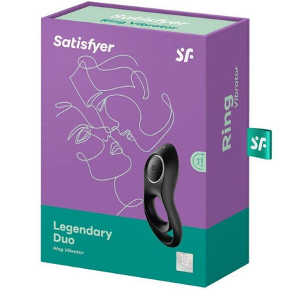 Satisfyer Vibrateur Anneau Duo Légendaire Noir (vue 4)