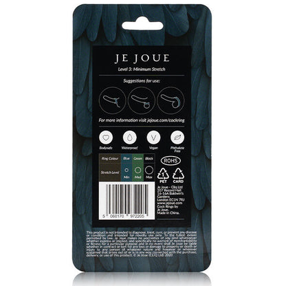 Je Joue Bague Silicone Bleue Strangulation Minimum (vue 5)