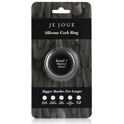 Je Joue Anneau Pénial en Silicone Extension Maximale Noir (vue 6)