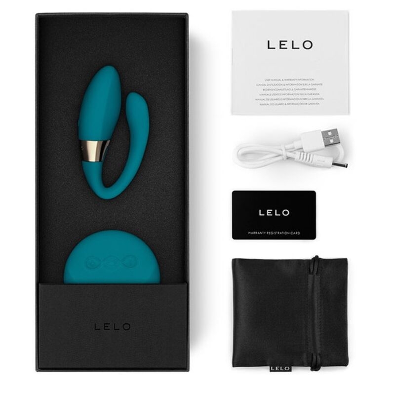 Lelo Masseur pour Couples Tiani Duo Bleu (vue 4)