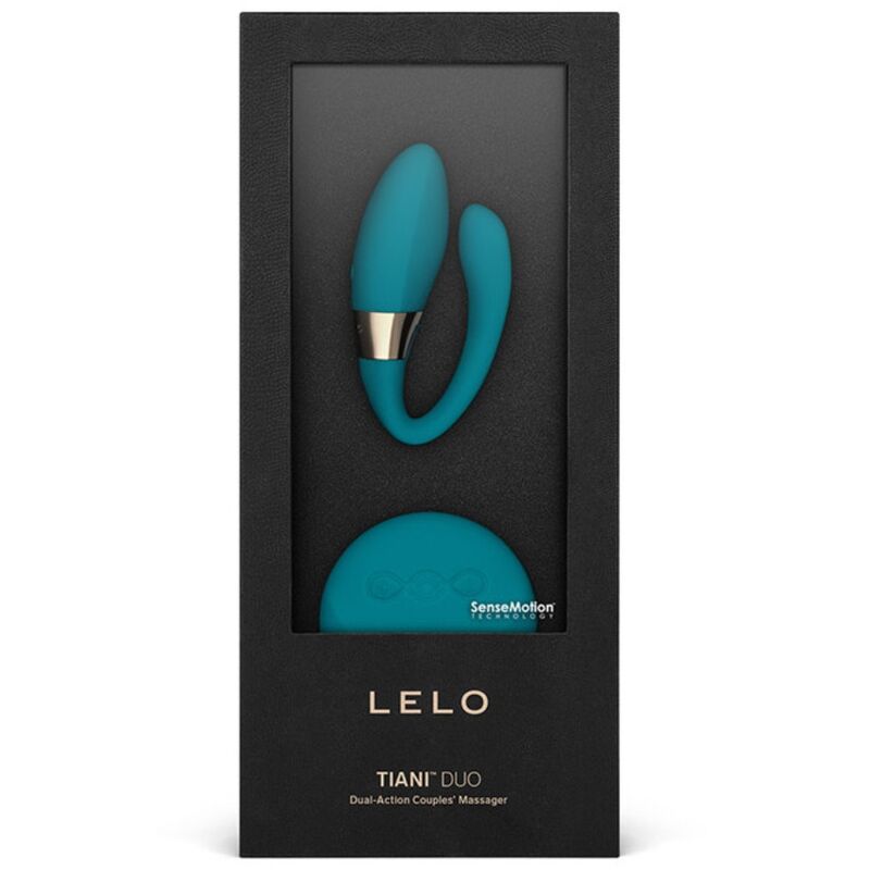 Lelo Masseur pour Couples Tiani Duo Bleu (vue 3)