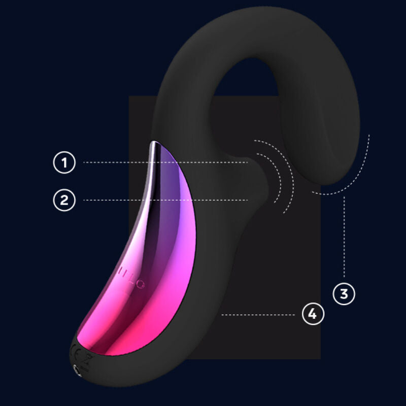 Lelo Enigma Cruise Masseur Sonique Double Stimulation Noir (vue 3)