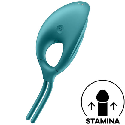 Satisfyer Vibrateur Anneau Swordsman Vert