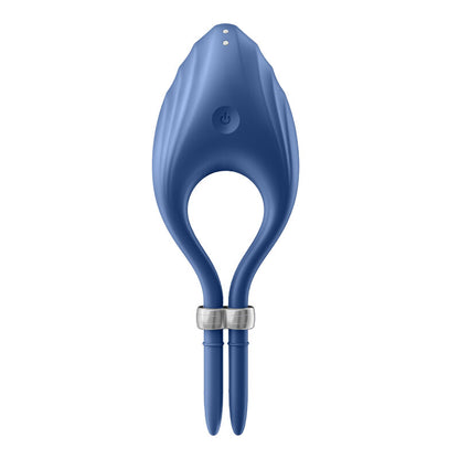 Satisfyer Vibrateur Anneau Duelist Bleu (vue 2)