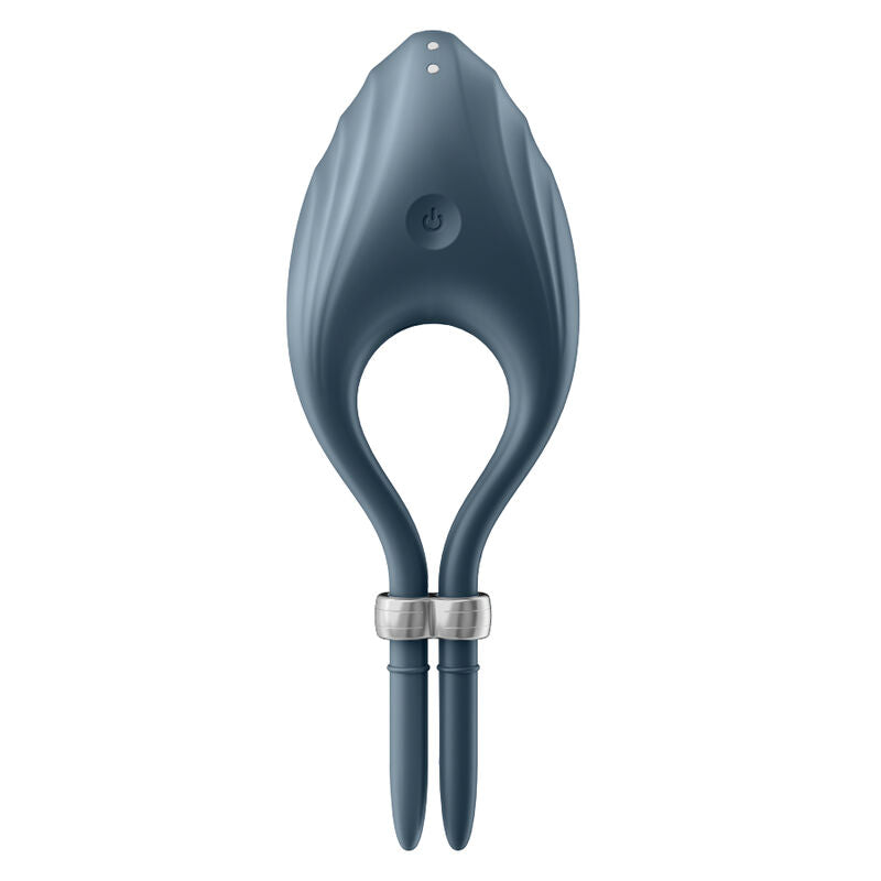 Satisfyer Vibrateur Anneau Duelist Gris (vue 2)