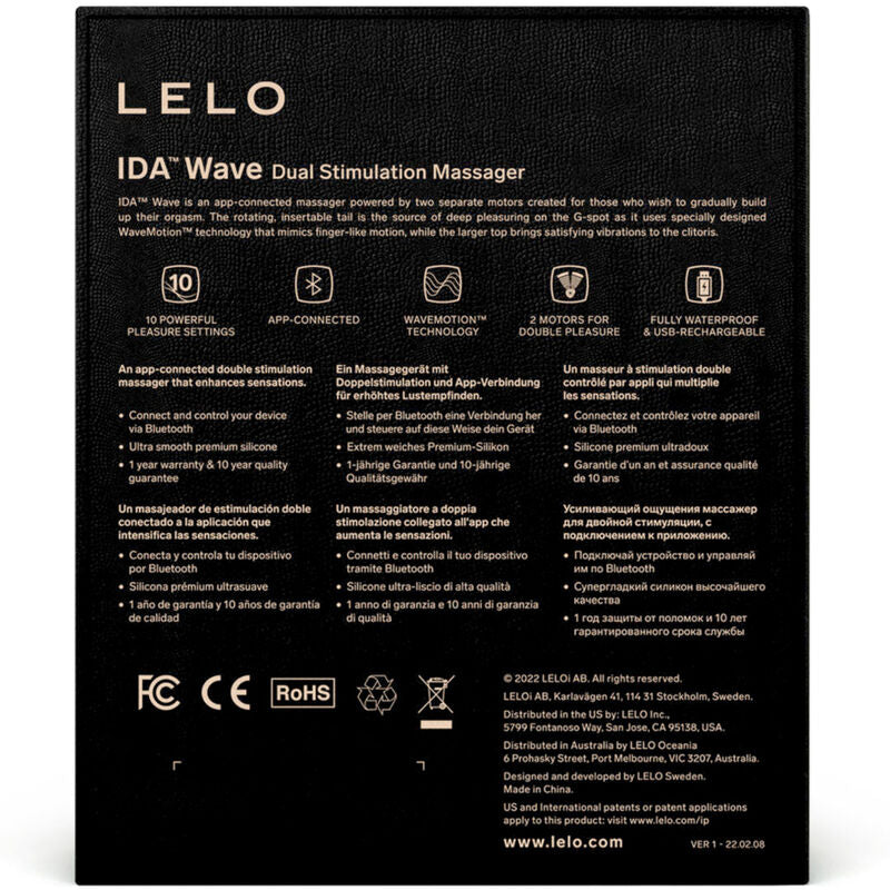Masseur pour Couples Corail Lelo Ida Wave (vue 5)