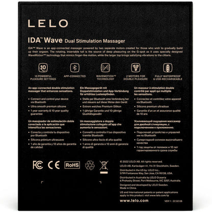 Masseur pour Couples Corail Lelo Ida Wave (vue 5)