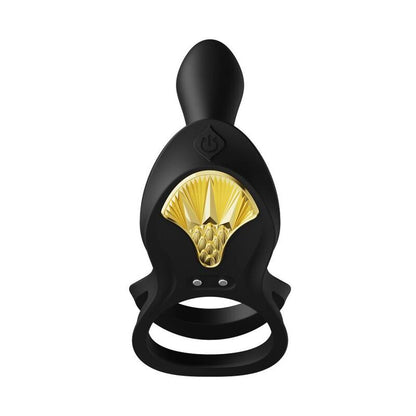 Zalo Bague Vibrante Couples Bayek Noir (vue 3)