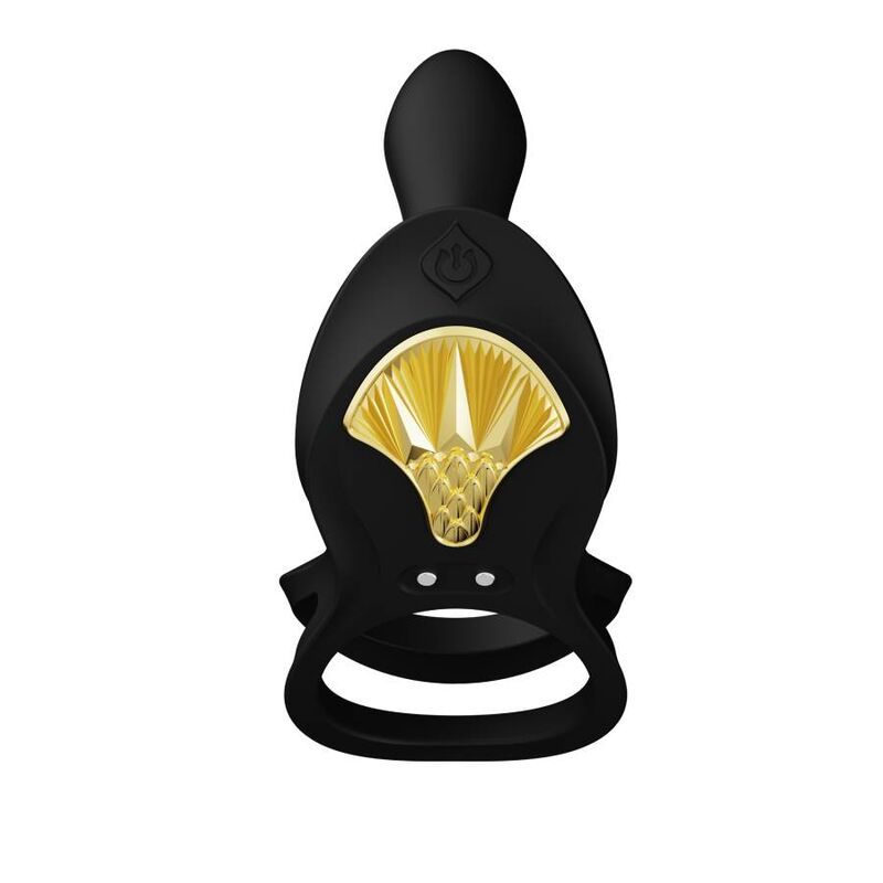 Zalo Bague Vibrante Couples Bayek Noir (vue 4)