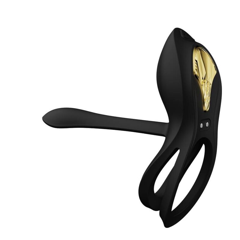Zalo Bague Vibrante Couples Bayek Noir (vue 9)