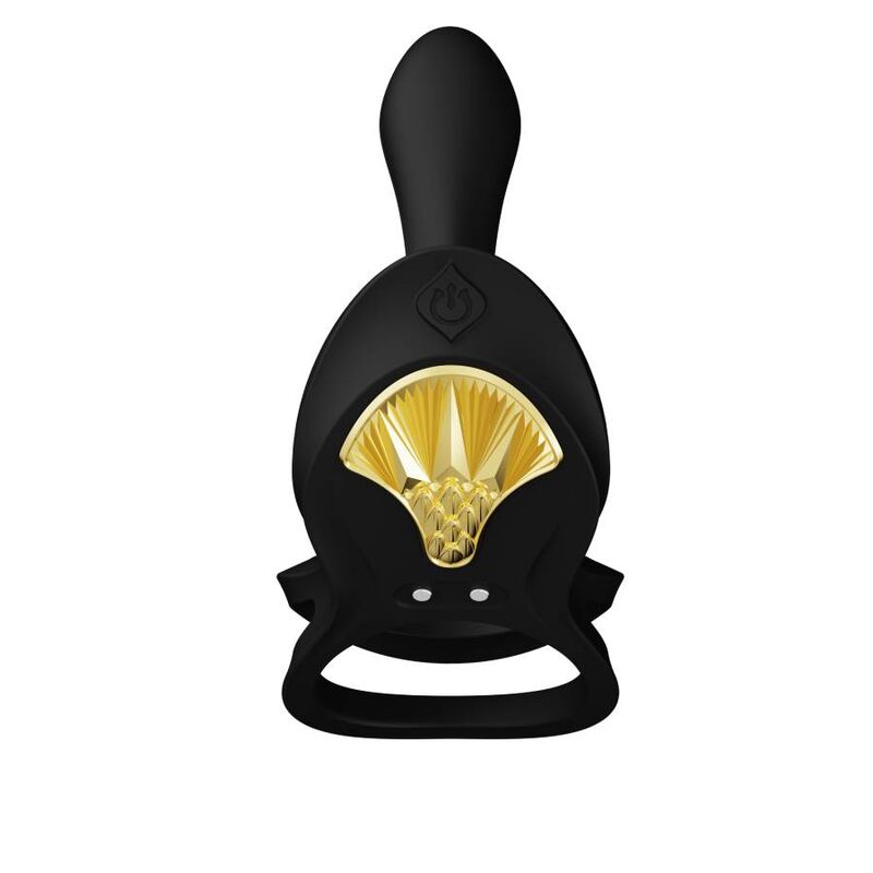 Zalo Bague Vibrante Couples Bayek Noir (vue 6)
