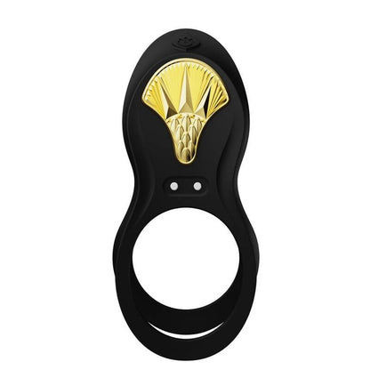 Zalo Bague Vibrante Couples Bayek Noir (vue 5)
