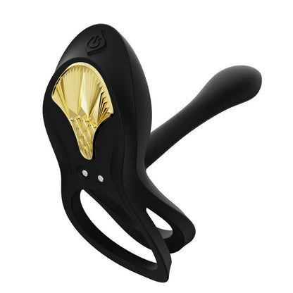 Zalo Bague Vibrante Couples Bayek Noir (vue 11)