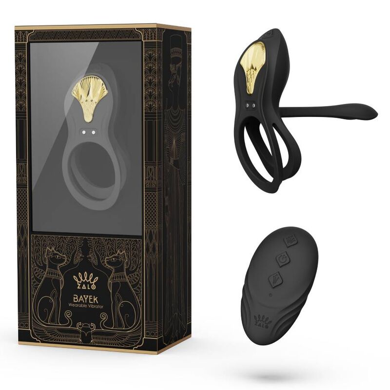 Zalo Bague Vibrante Couples Bayek Noir (vue 20)