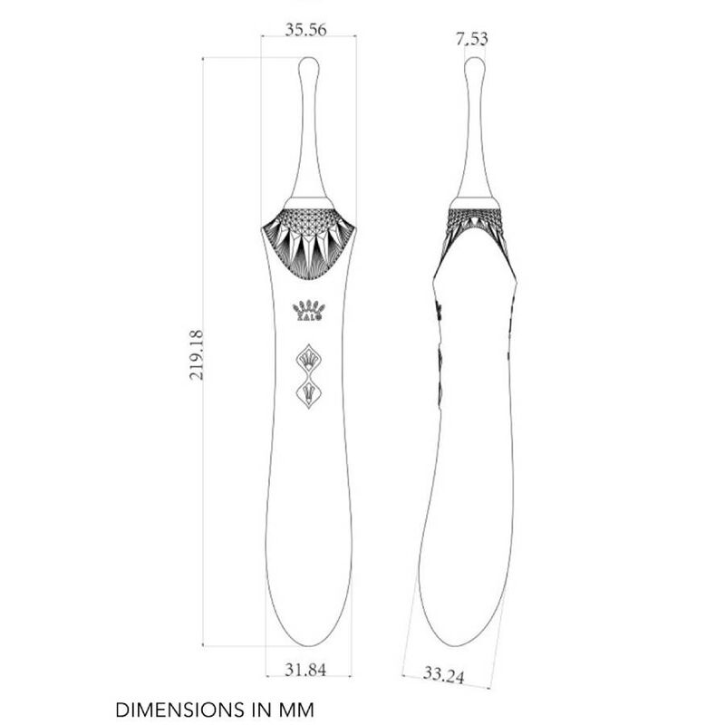 Zalo Bess 2 Clitoral Massager Black (vue 12)