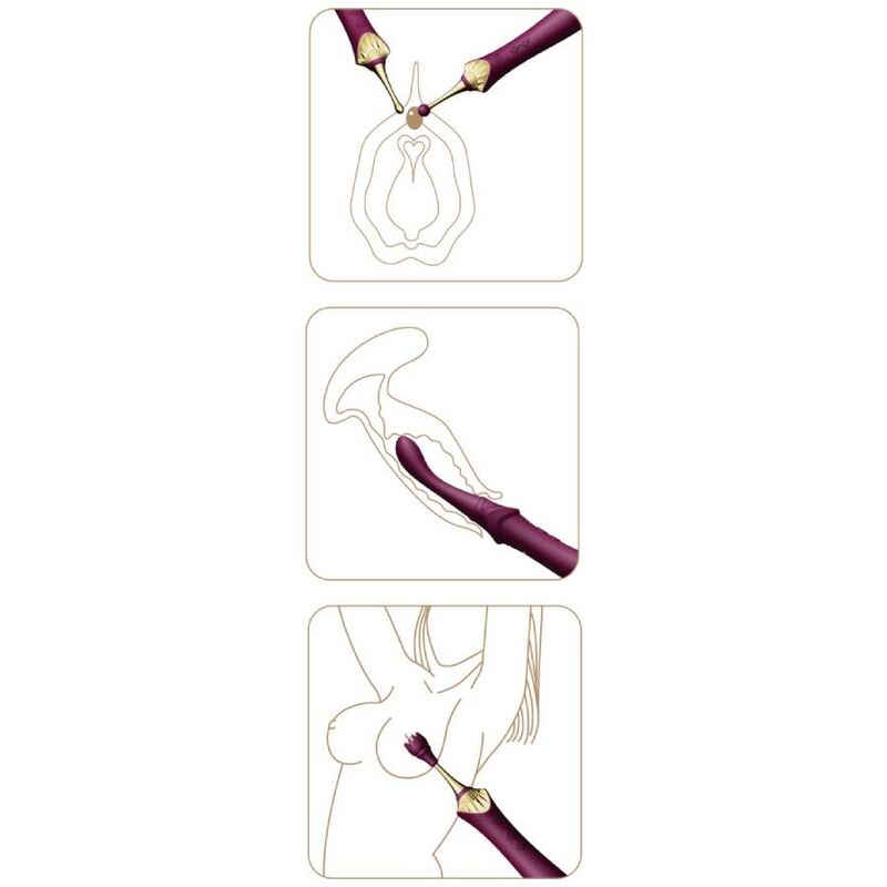 Zalo Bess 2 Clitoral Massager Black (vue 13)
