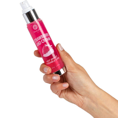 Secret Play Lubrifiant 2-1 Effet Chaleur Fraise & Crème 50 Ml (vue 3)