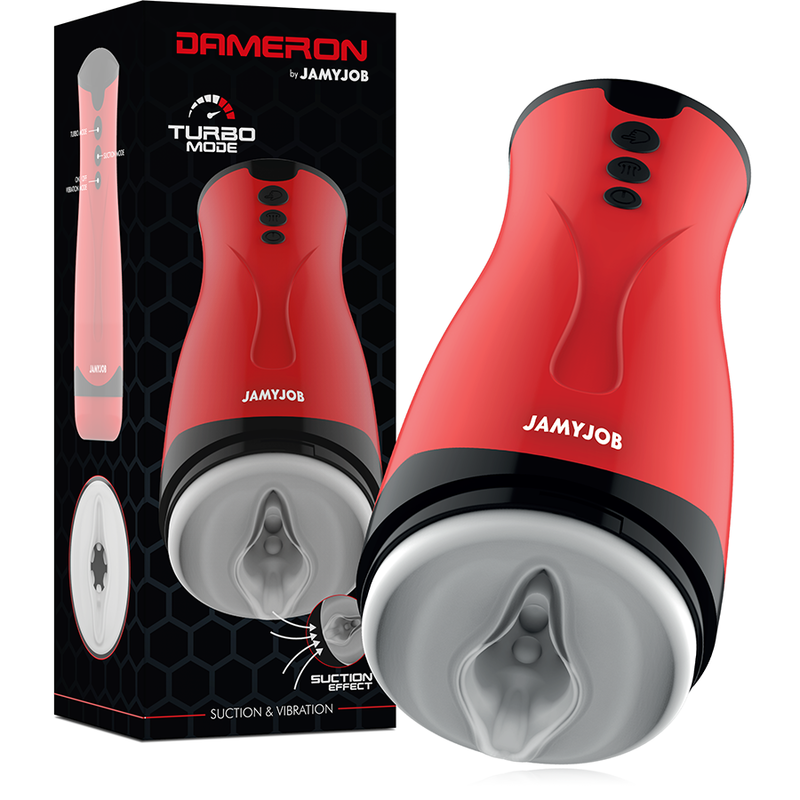 Jamyjob Masturbateur à Aspiration et Vibration Dameron