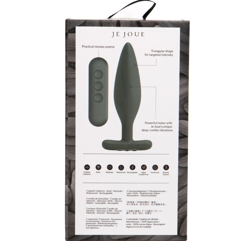 Je Joue Vibrateur Anal Egon Plug Noir (vue 5)