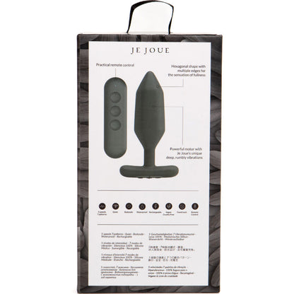 Je Joue Vibrateur Plug Anal Onyx Noir (vue 5)