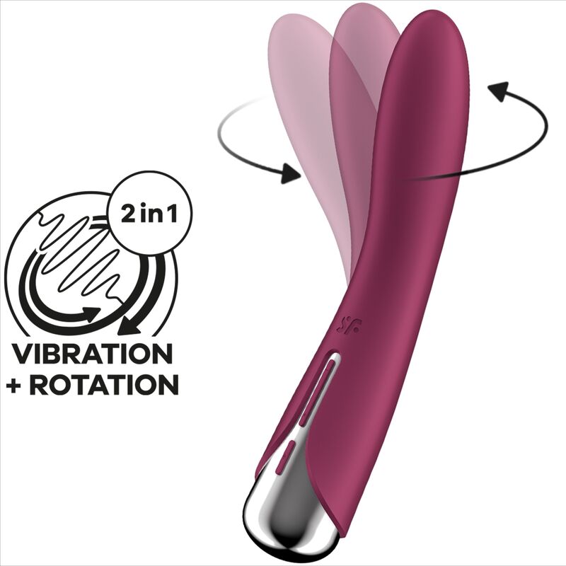 Satisfyer Spinning Vibe 1 Rouge — point G rotatif (vue 6)