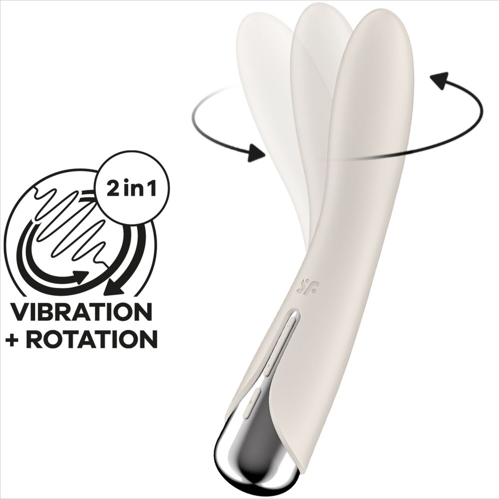 Satisfyer Spinning Vibe 1 Beige — point G rotatif (vue 6)