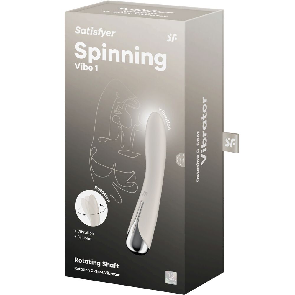 Satisfyer Spinning Vibe 1 Beige — point G rotatif (vue 7)