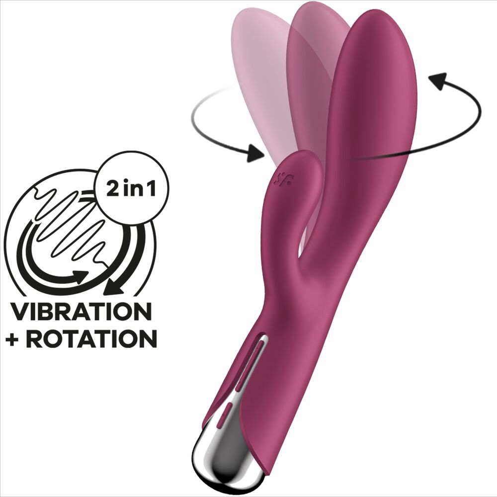 Satisfyer Spinning Rabbit 1 — vibration et rotation réunies (vue 6)