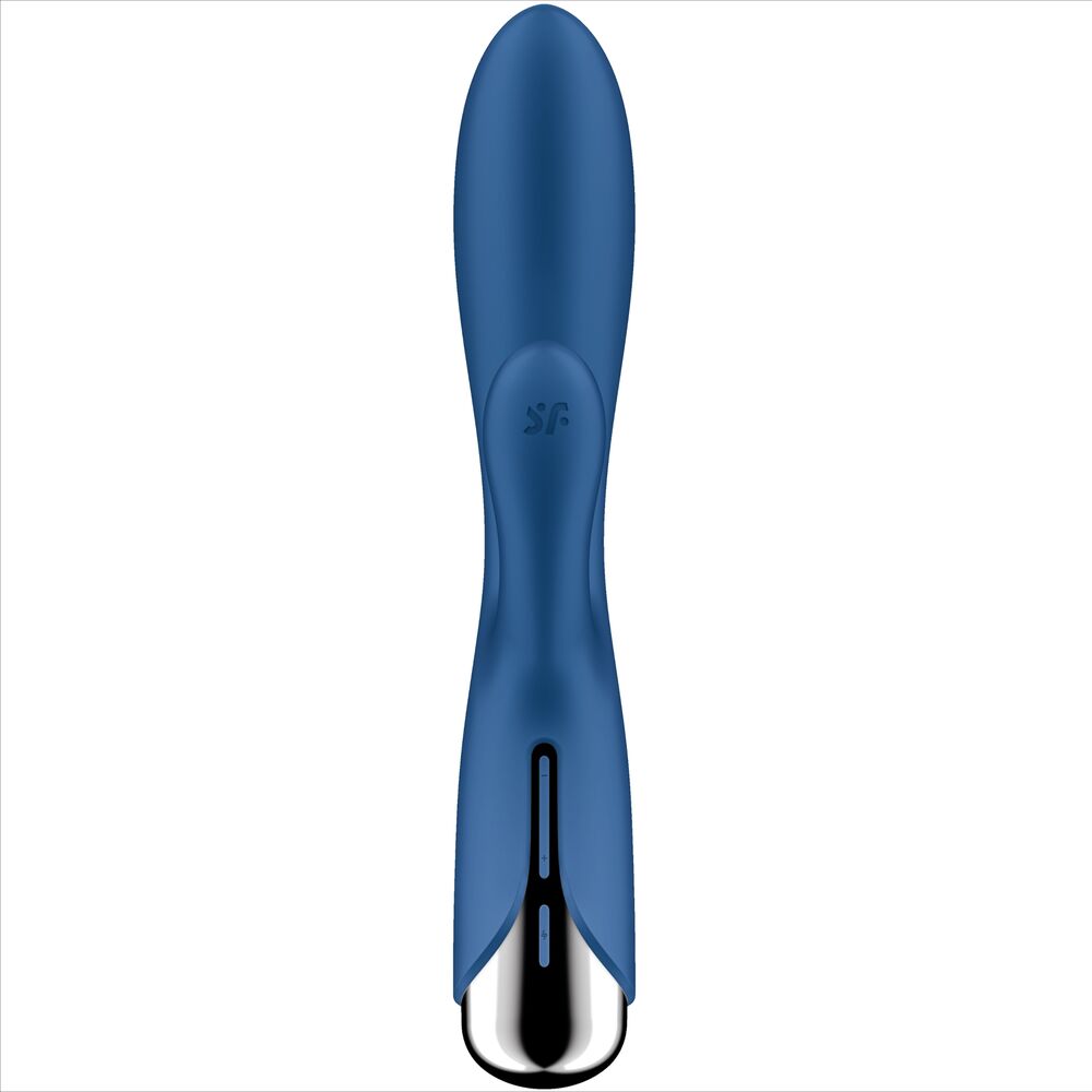 Satisfyer Spinning Rabbit 1 Clitoris et Stimulation du Point G Bleu (vue 2)