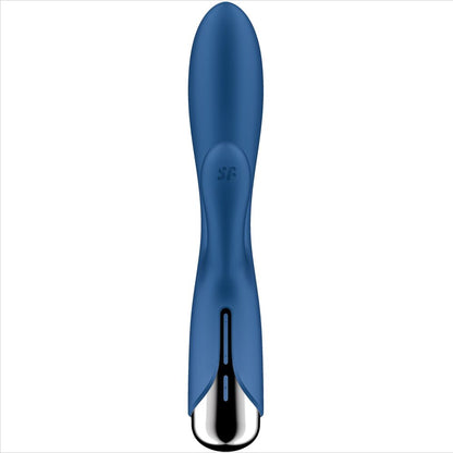 Satisfyer Spinning Rabbit 1 Clitoris et Stimulation du Point G Bleu (vue 2)