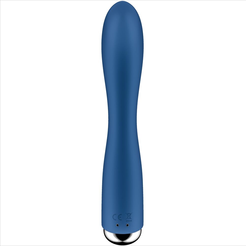 Satisfyer Spinning Rabbit 1 Clitoris et Stimulation du Point G Bleu (vue 4)
