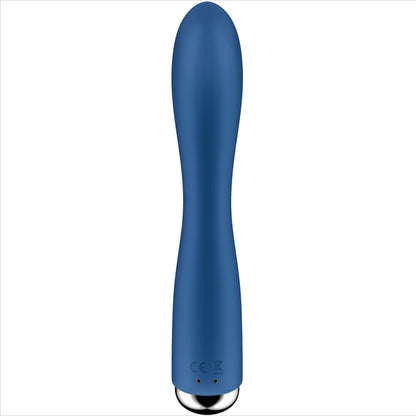 Satisfyer Spinning Rabbit 1 Clitoris et Stimulation du Point G Bleu (vue 4)