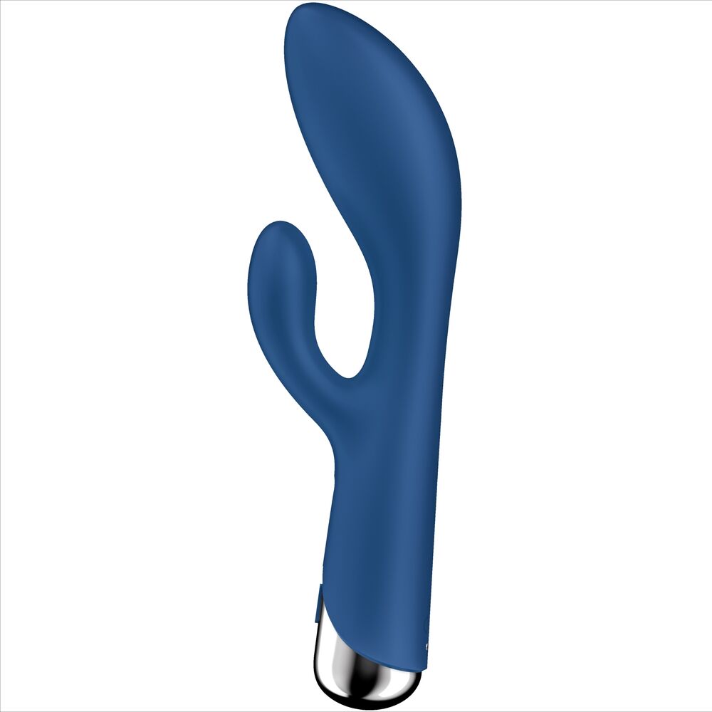 Satisfyer Spinning Rabbit 1 Clitoris et Stimulation du Point G Bleu (vue 3)
