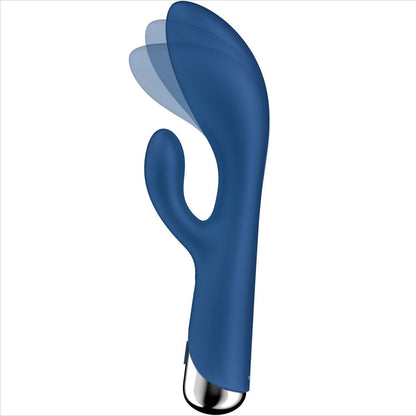 Satisfyer Spinning Rabbit 1 Clitoris et Stimulation du Point G Bleu (vue 5)